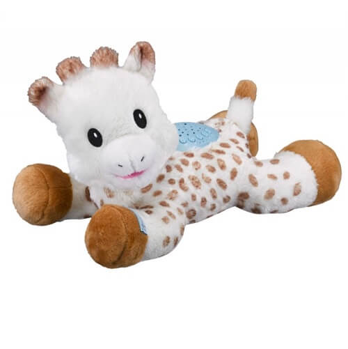 Žirafka s melódiou hračka ležiaca hracia